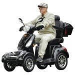 Heavy Duty 4-Wheel Mobility Scooter for Adults
