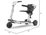 Atto Folding Mobility Scooter for Easy Travel