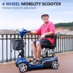 All-Terrain Foldable Electric Scooter for Arthritis Relief