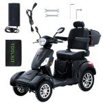 Heavy Duty 4-Wheel Mobility Scooter for Adults