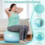 Sportneer Extra Thick 25.6" Anti-Burst Exercise Ball