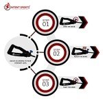 Yoga Ball Chair with Resistance Bands - Purple