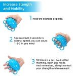 Hand Exercise Ball for Grip and Flexibility