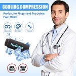 2 Pack Gel Ice Finger Sleeves for Arthritis