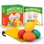 Hand Exercise Balls for Arthritis - Set of 4