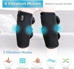 Heated Knee Massager for Pain Relief and Comfort
