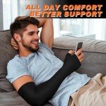 Compression Arm Sleeve with Gauntlet for Arthritis Relief