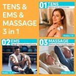 Easy@Home TENS Unit for Pain Relief Therapy
