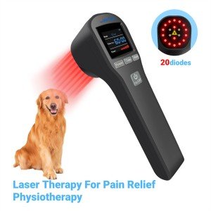 Cold Laser Therapy Device for Dogs - 4×808nm, 16×650nm