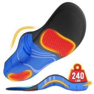 High Arch Support Orthotic Insoles for Pain Relief
