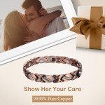 Copper Magnetic Bracelet for Arthritis Relief