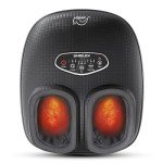 Snailax Heated Shiatsu Foot Massager for Pain Relief