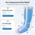 CINCOM Air Compression Leg Massager for Pain Relief