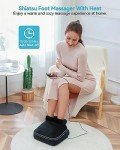 Muzcody Shiatsu Foot and Back Massager with Heat