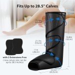 CINCOM Air Compression Leg Massager for Pain Relief