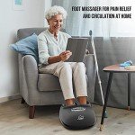Snailax Heated Shiatsu Foot Massager for Pain Relief