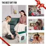 Snailax Heated Shiatsu Foot Massager for Pain Relief