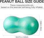 Peanut Exercise Ball for Arthritis Relief and Support