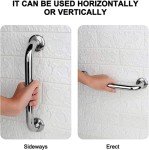 2 Pack Stainless Steel Shower Grab Bars