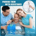 Reyiu Heavy Duty Shower Grab Bars (2 Pack)