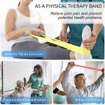 Resistance Bands for Exercise and Rehab (5 Colors)