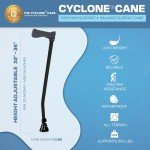 Dynamo Cyclone Cane: Maximum Grip & Stability