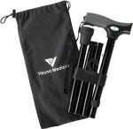 Vaunn Medical Easy Grip Adjustable Folding Cane