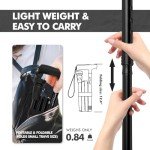 Foldable Walking Stick with Wrist Strap - Lightweight & Sturdy