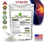 MSM Powder for Joint Pain Relief – 3 Pack