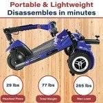 Zipr Roo 3-Wheel Electric Mobility Scooter