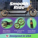 Skidee Scooter for Adults and Teens - Adjustable & Lightweight