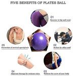 MOMPLUS 6-Inch Mini Yoga Ball for Stability