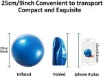 MOMPLUS 6-Inch Mini Yoga Ball for Stability