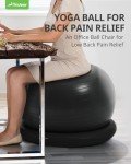 Trideer Yoga Ball Chair for Back Pain Relief