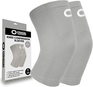 Non-Slip Compression Knee Sleeve for Pain Relief
