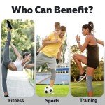 Non-Slip Compression Knee Sleeve for Pain Relief