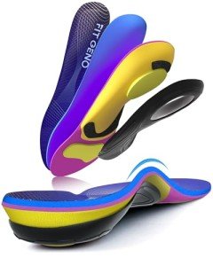 High Arch Support Insoles for Pain Relief