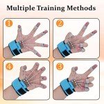 Finger Exerciser with 4 Resistance Levels for Arthritis