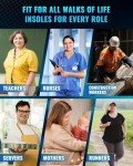 High Arch Support Insoles for Pain Relief