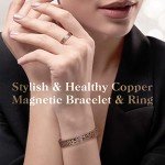 Magnetic Lymphatic Drainage Copper Bracelet Gift