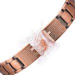 Men's Adjustable Magnetic Copper Bracelet Gift