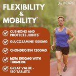 Joint Support Supplement with Turmeric & MSM - 180 Tablets