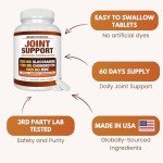 Joint Support Supplement with Turmeric & MSM - 180 Tablets