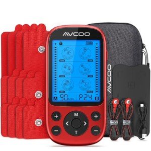 AVCOO Rechargeable 3-in-1 TENS Pain Relief Unit