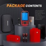 AVCOO Rechargeable 3-in-1 TENS Pain Relief Unit