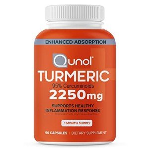 Qunol Extra Strength Turmeric Curcumin Capsules, 2250mg