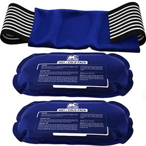 3-Piece Reusable Hot and Cold Therapy Gel Packs