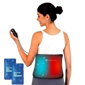 Wearable Heating Pad with Hot/Cold Therapy