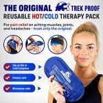 3-Piece Reusable Hot and Cold Therapy Gel Packs