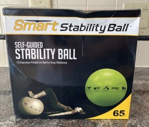 Smart Self-Guided Stability Exercise Ball - 23" Green